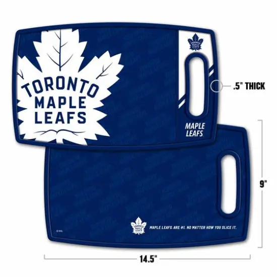 NHL Logo Series Cutting Board Toronto Maple Leafs {4}