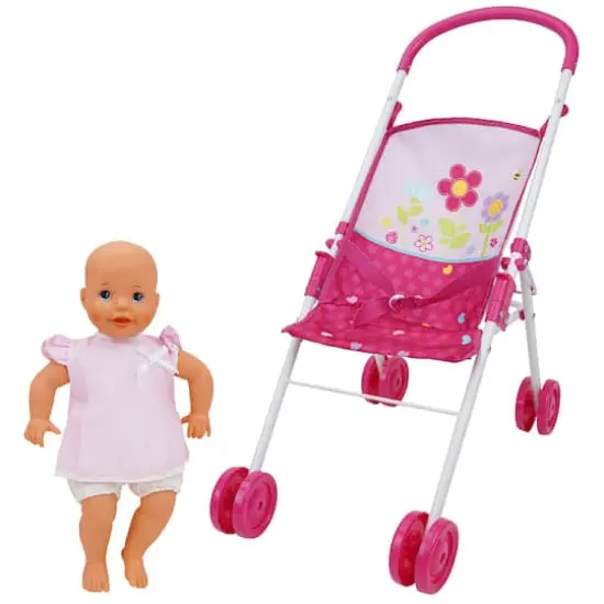 509 Crew Garden Stroll n' Doll Set with 14'' Baby Doll {1}