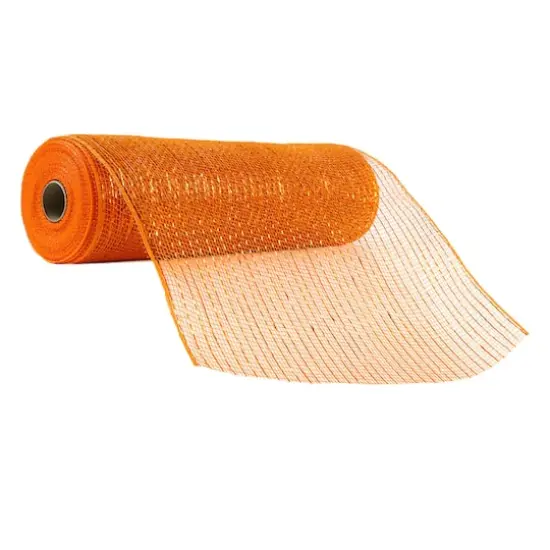 12" x 11.6yd. Mesh by Celebrate It&reg;Orange {1}