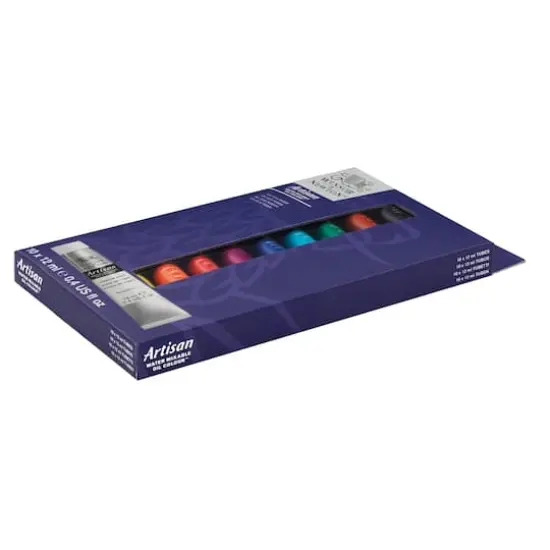 Winsor & Newton&trade; Artisan Water Mixable Oil Colour&trade; 10 Color Paint Set {12}