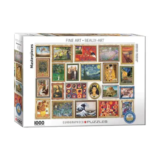 Fine Art Masterpieces: 1000 Pcs {1}