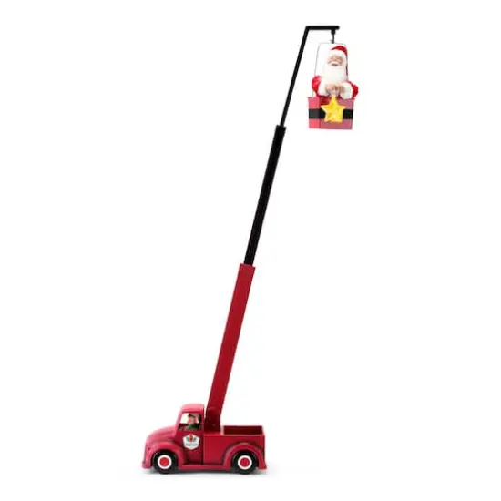 Animated Santa's Cherry Picker {3}