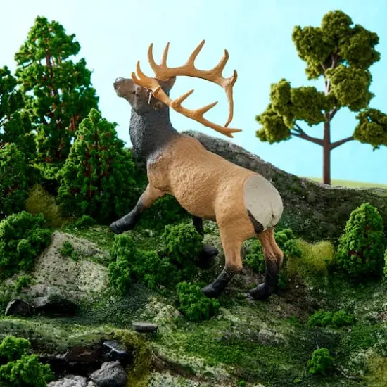 Safari Ltd&reg; Wild Safari&reg; North American Wildlife Elk Bull {3}