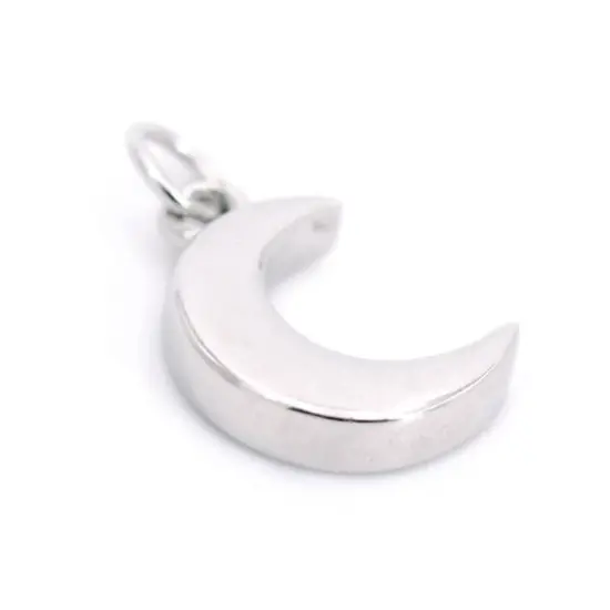 Sterling Silver Moon Icon Charm by Bead Landing&trade; {7}