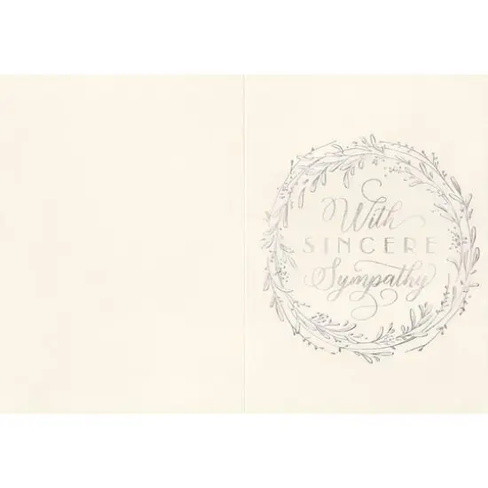 JAM Paper Sympathy Wreath Blank Cards & Envelopes Set, 25ct. {3}