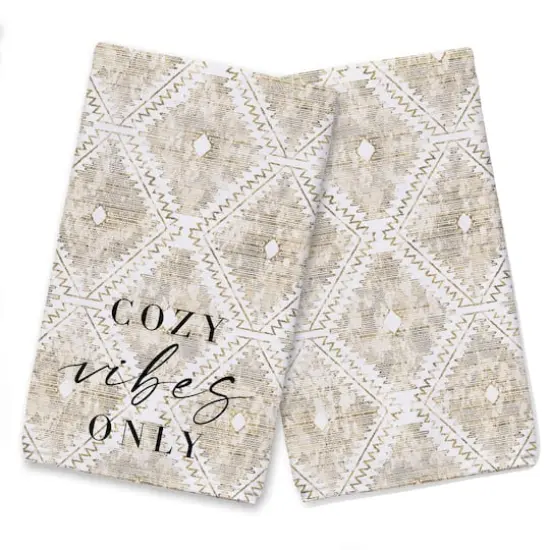 Cozy Vibes Only Tea Towel Set {1}