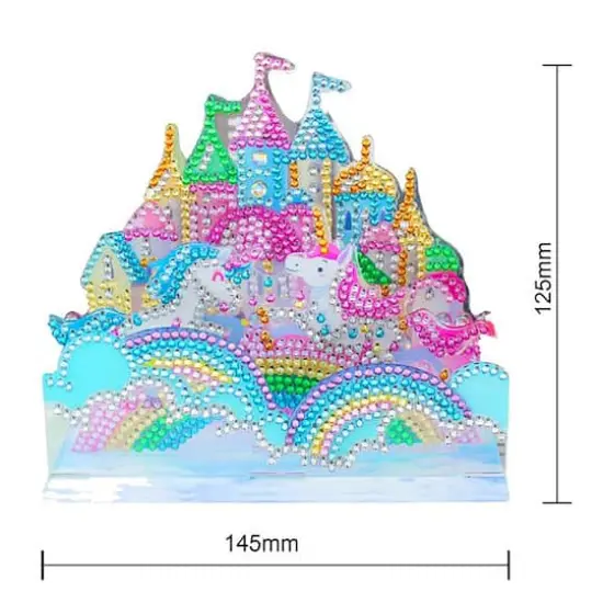 Sparkly Selections Castle with Unicorns 3D Decoration Diamond Painting {3}