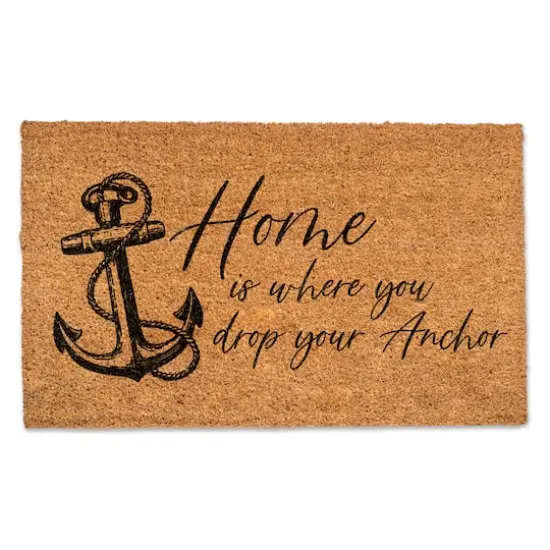 Home Is Where You Drop Your Anchor Doormat {1}