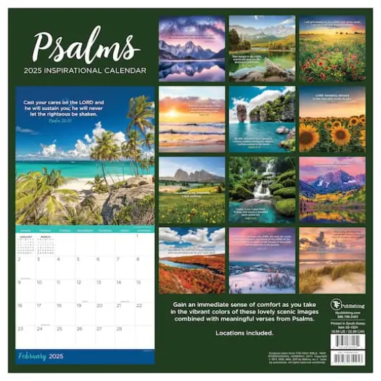 TF Publishing 2025 Psalms Wall Calendar {3}
