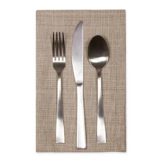 DII&reg; Variegated Napkin Set, 6ct. Mushroom {5}