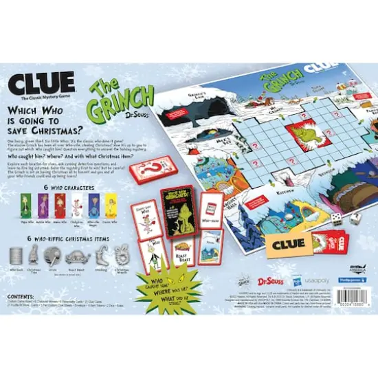 USAopoly CLUE&reg;: The Grinch {4}