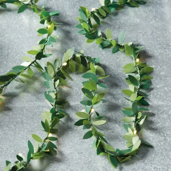10ft. Leaf Garland String Lights by Ashland&trade; {4}