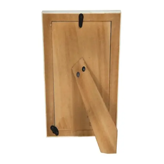 Hello Honey&reg; White & Beige 5" x 7" Photo Frame {5}