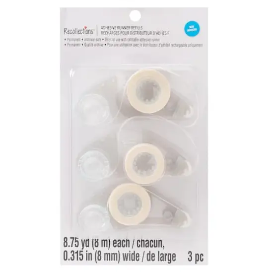 Adhesive Runner Refills by Recollections&trade;, 3ct. {5}