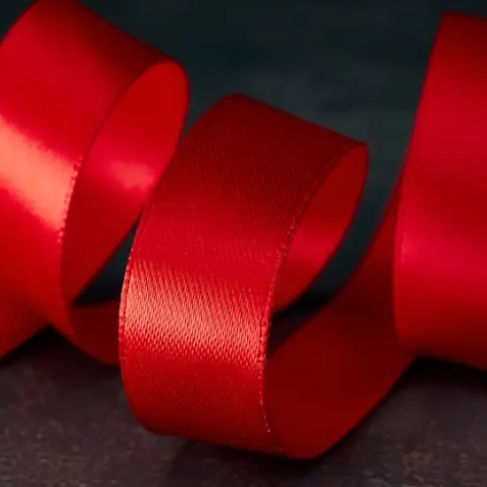 5/8" x 20yd. Satin Ribbon Celebrate It&reg; Specialty Red {3}