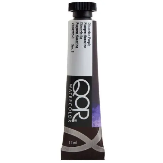 QoR&trade; Watercolor Tube, 11mL Dioxazine Purple {1}