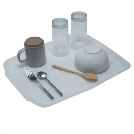 Kitchen Details Countertop Draining Tray Clear {4}