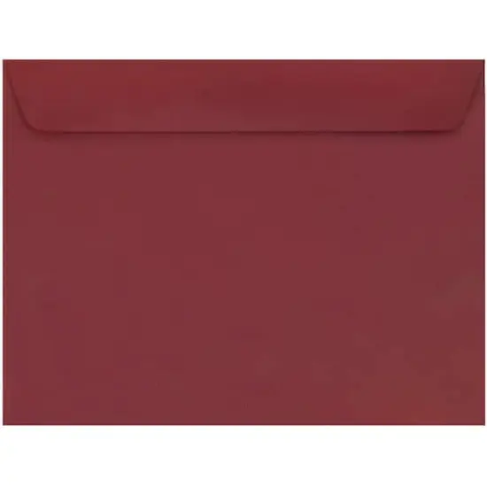 JAM Paper 9" x 12" Booklet Premium Envelopes, 25ct. Red {1}