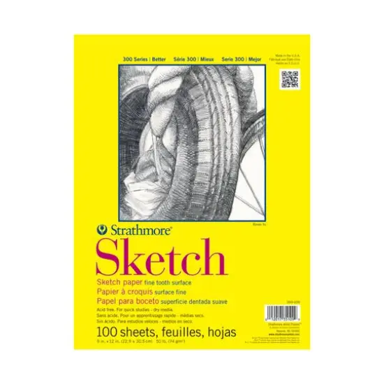 Strathmore&reg; 300 Series Sketch Paper Pad {1}