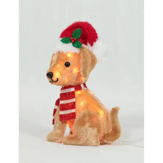 19" Plush Baby Labrador Sculpture {3}