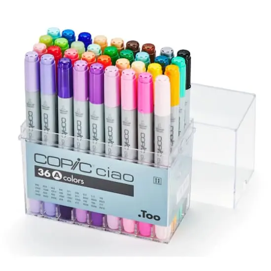 Copic&reg; Ciao Marker Set, 36 Color Set A {3}