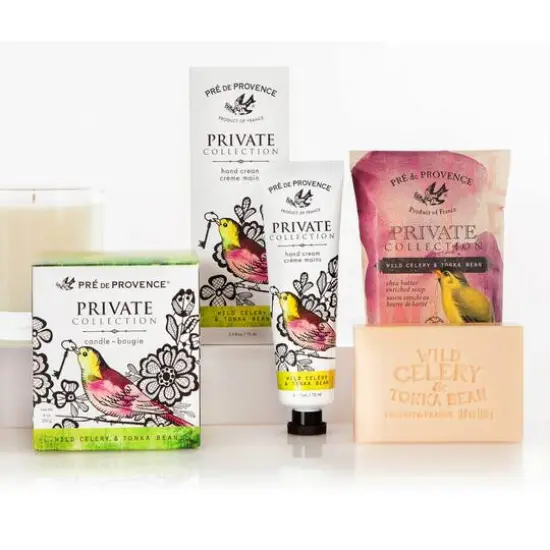 European Soaps Private Collection Bar Soap, 3.8oz. Wild Celery & Tonka Bean {7}