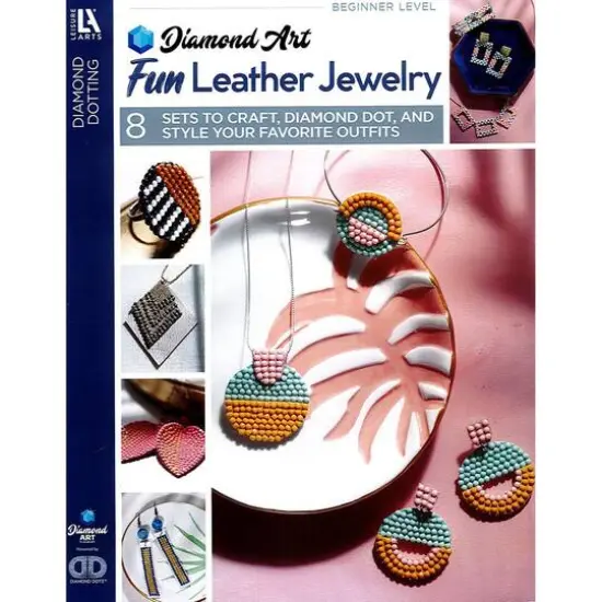 Diamond Art Fun Leather Jewelry Set {1}