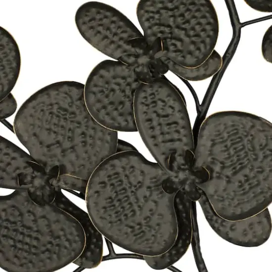 46" Black Metal Contemporary Wall D&eacute;cor {5}