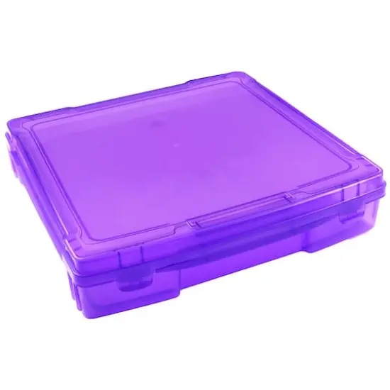12" x 12" Purple Scrapbook Paper Case by Simply Tidy&reg; {3}