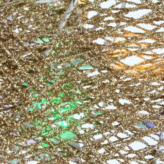 60'' Trumpeting White Angel with Multicolor LED Lights Decoration {7}