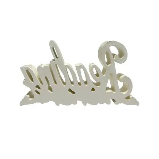 10.5" Distressed White Tabletop Accent by Ashland&reg; {5}