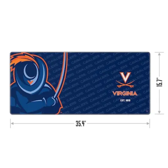College Football Logo Series Desk Pad Virginia Cavaliers {4}