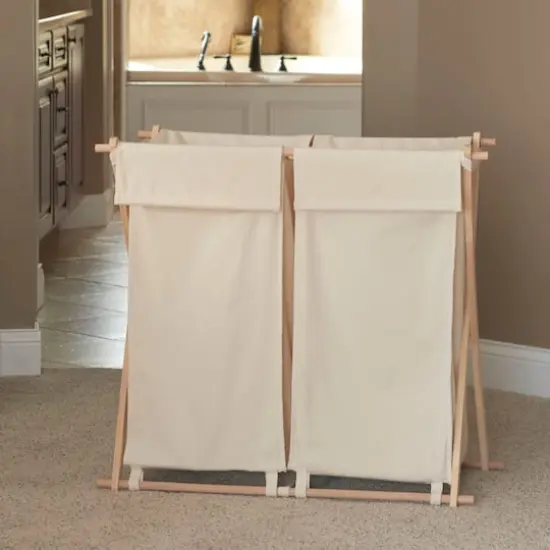 Household Essentials X-Frame Laundry Sorter Natural {3}