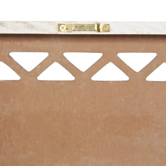 Set of 2 Beige Wood Farmhouse Sign Wall Decor, 12.25" x 7" {6}