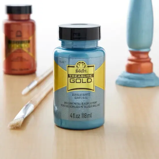 FolkArt&reg; Treasure Gold&trade; Metallic Paint Blue Quartz {3}