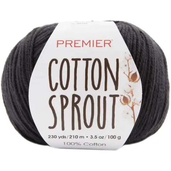 Premier&reg; Cotton Sprout&trade; Yarn Black {1}