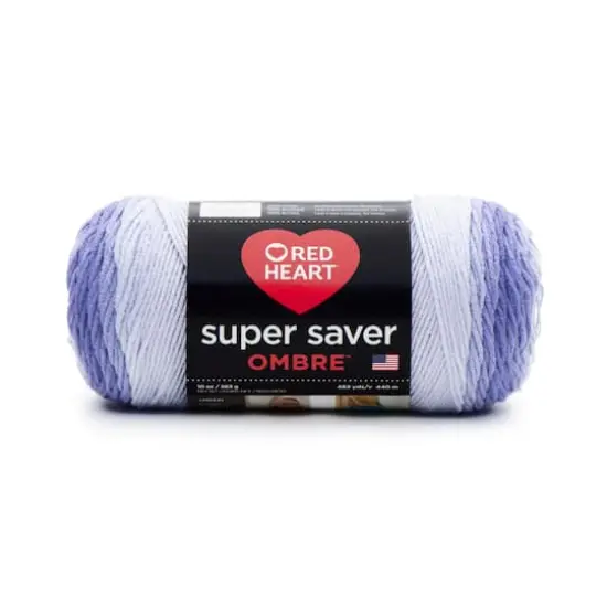 Red Heart&reg; Super Saver Ombre&trade; Yarn Baja Blue {1}