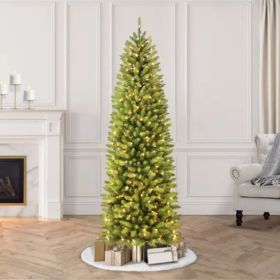 10ft. Pre-Lit Fraser Fir Artificial Christmas Tree, Clear Lights {6}