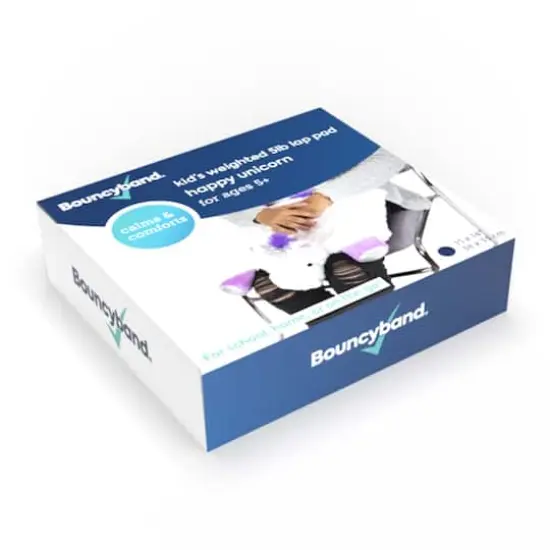 Bouncyband&reg; Unicorn Washable Sensory Plush Lap Pad {4}