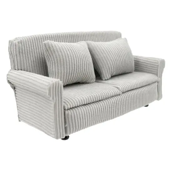 Miniature Gray Textured Couch by Make Market® {4}