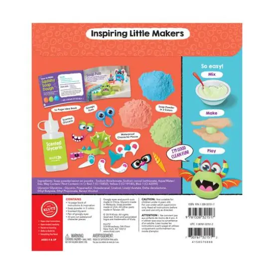 Klutz Jr. My Squishy Soap Dough {5}