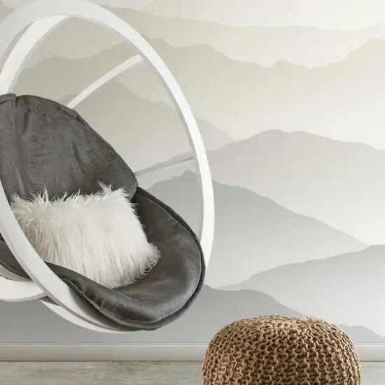 Wanderlust White Peel & Stick Mural {4}