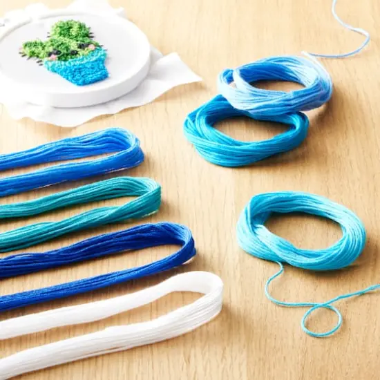 Blues Embroidery Floss By Loops & Threads&reg; {3}