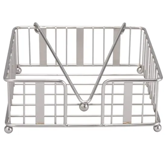 Laura Ashley Aristo Satin Napkin Holder with Weighted Arm {1}