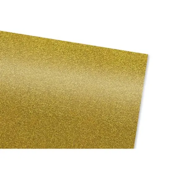 PA Vinyl Glitter Iron On Stretch Vinyl Gold {3}