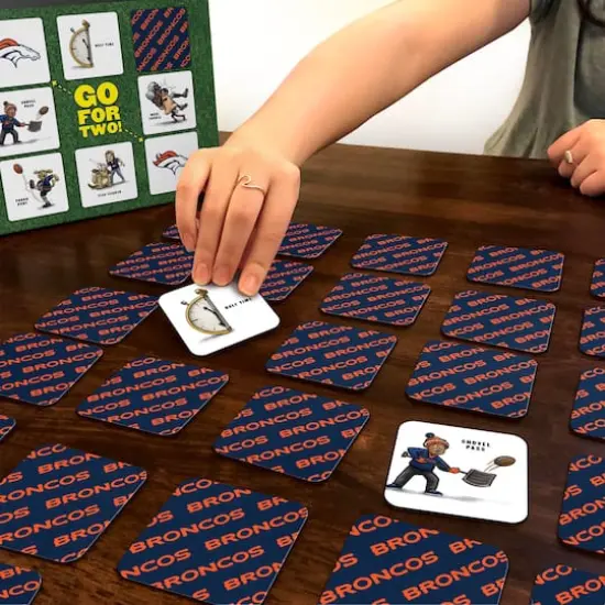 NFL Memory Match Game Denver Broncos {6}