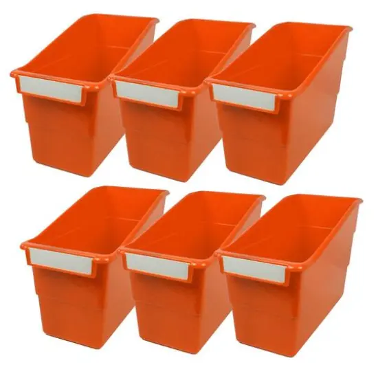 Romanoff Tattle&reg; Orange Shelf File, 6ct. {1}