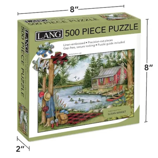 Lang Picnic by the Lake 500 Piece Jigsaw Puzzle {5}