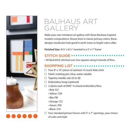 Leisure Arts&reg; Modern Art Stitching Book {16}