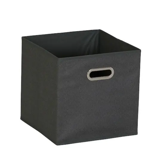 6 Pack Household Essentials 11" Fabric Storage Bins Coblestone {6}